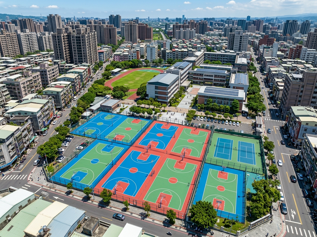 邵阳市塑胶颗粒硅PU篮球场 - 排名